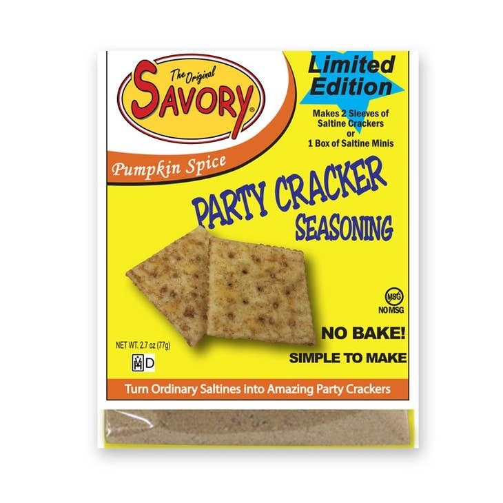Savory Pumpkin Spice Party Cracker Seasoning Mix FLEURISH Home