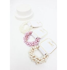 FLEURISH Pearl Hair Tie Bracelet (various)