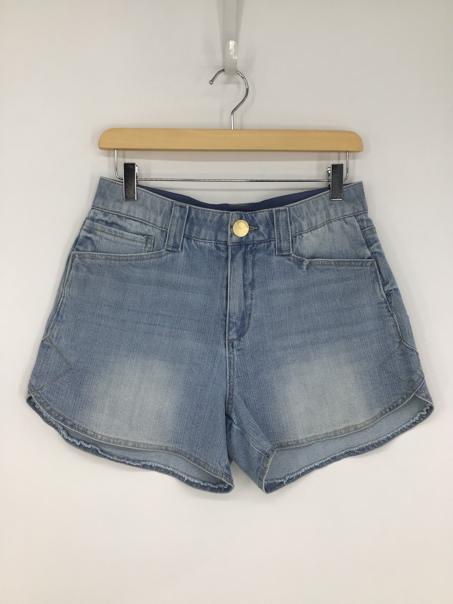 Democracy Powder Blue Artisanal 4/24.5” “AB” Solution Skyrise Dolphin Short