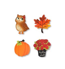 Roeda Studio Hello Fall Magnets S/4