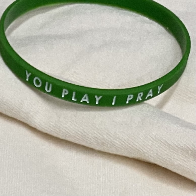 YPIP: You Play I Pray Green YPIP (You Play I Pray) Spirit Bracelet