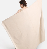 Jasmine Trading Corp. Beige Solid Color W/Colored Edge Throw Blanket