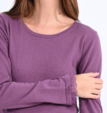 Molly Bracken Purple Crew Neck Undersweater