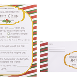 Letter To Santa (2 pack of easy to fill out letters to santa claus)