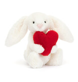 Jellycat Bashful Red Love Heart Bunny Little