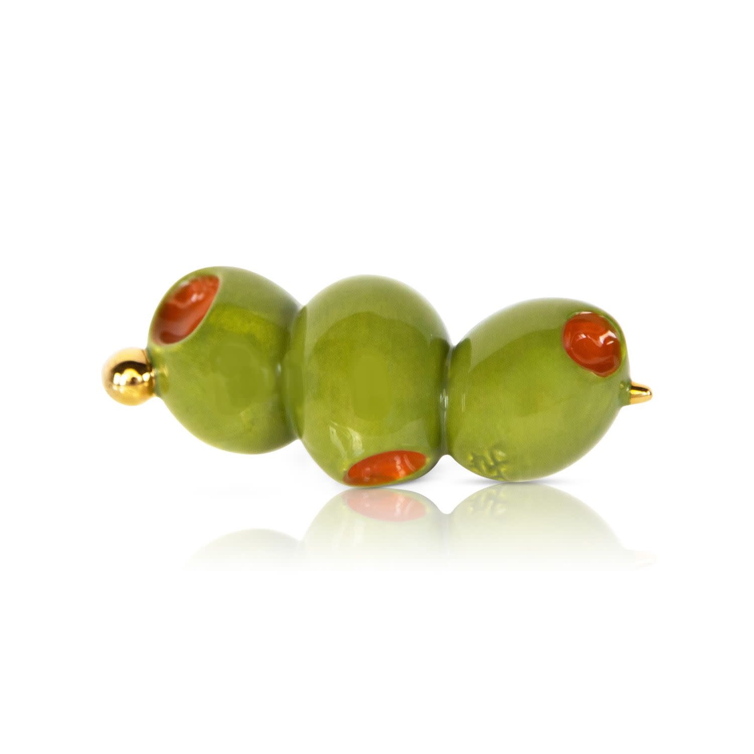 nora fleming olive you so much mini A406 (green olives garnish)