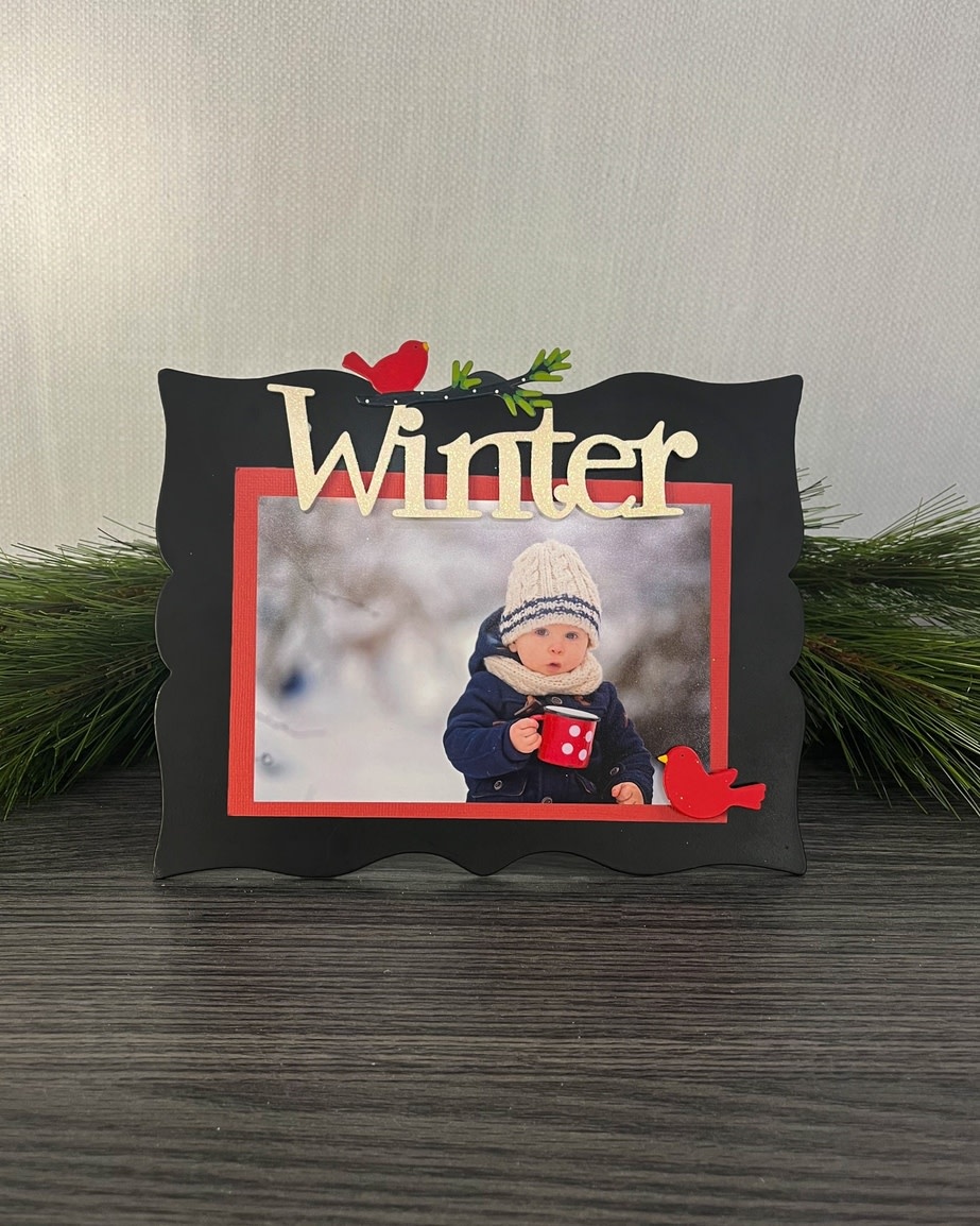 Roeda Studio Large Winter w/ Birds Magnets S/2