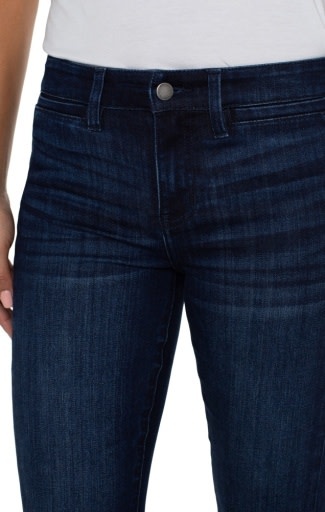 Liverpool Los Angeles hannah flare w/ welt pkt & seam dtl 32in ins