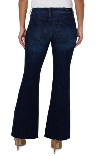 Liverpool Los Angeles hannah flare w/ welt pkt & seam dtl 32in ins