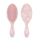 FLEURISH Wet-N-Dry Detangling Hair Brush Pink
