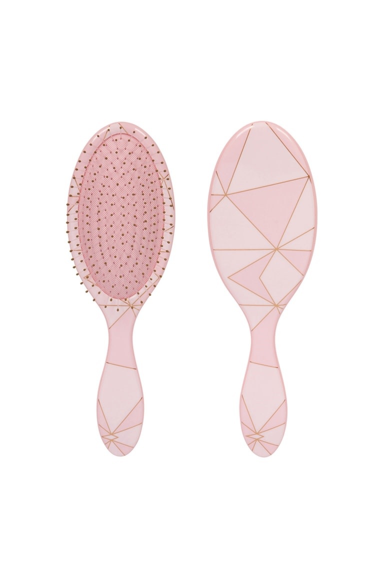 FLEURISH Wet-N-Dry Detangling Hair Brush Pink
