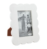 Mudpie LARGE  SCALLOPED LACQUER FRAME
