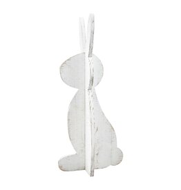 Mudpie SMALL BUNNY STAND SITTER