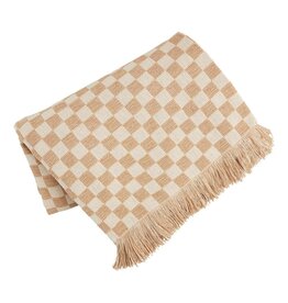 Mudpie CHECKERED BLANKET