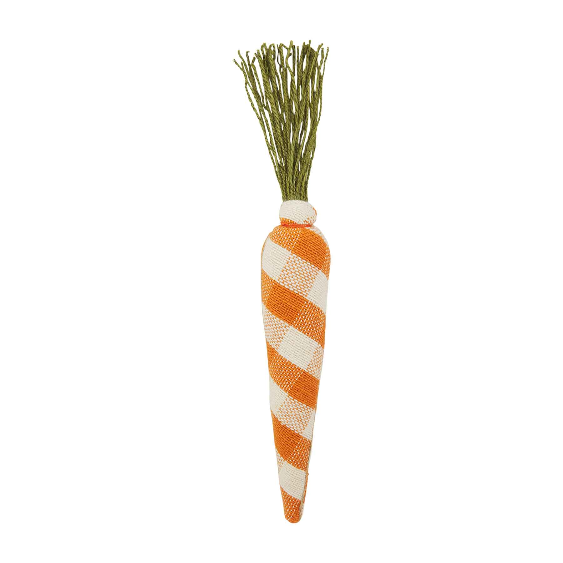 Mudpie ORANGE BUFFALO CARROT DECOR