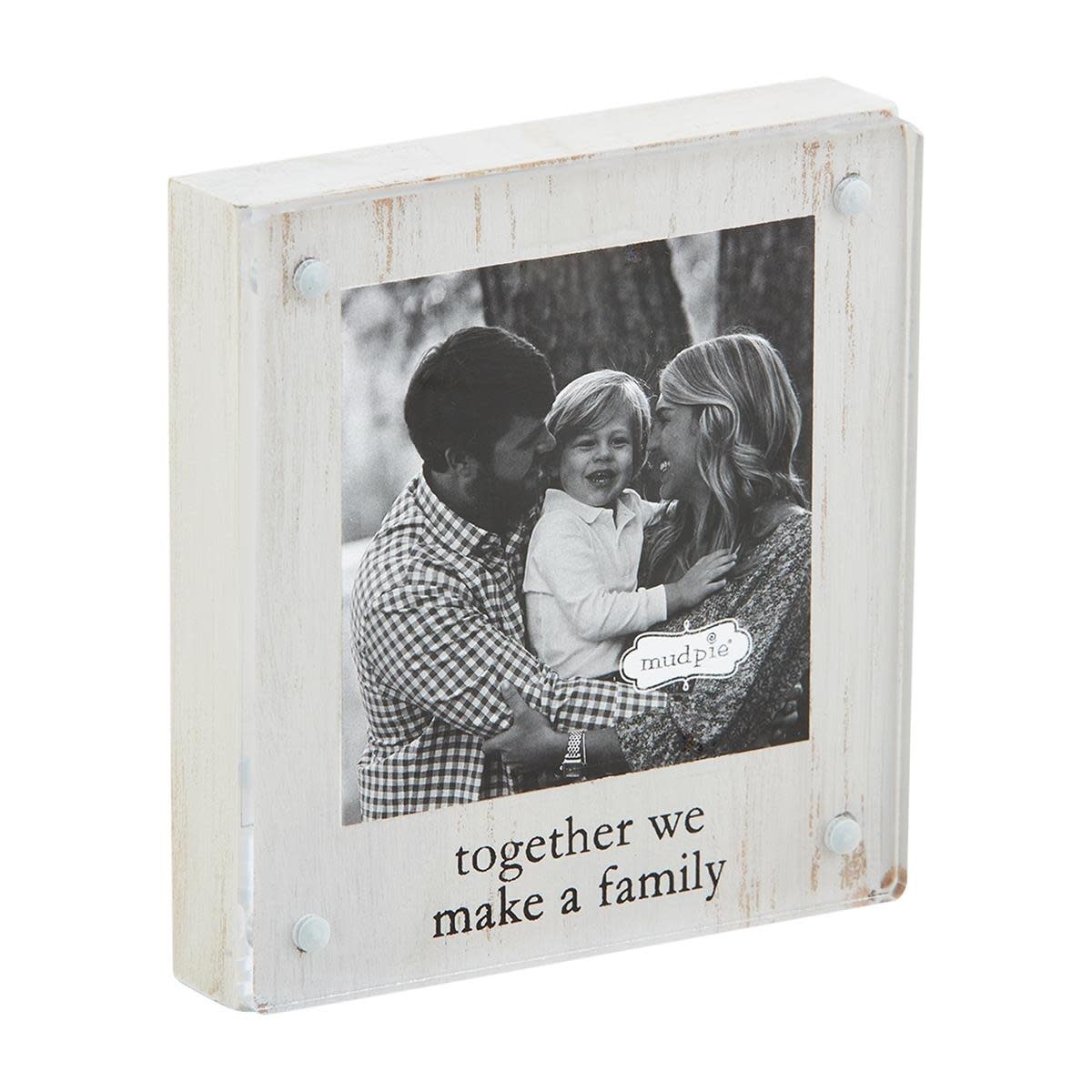 Mudpie SMALL FAMILY WOOD FRAME