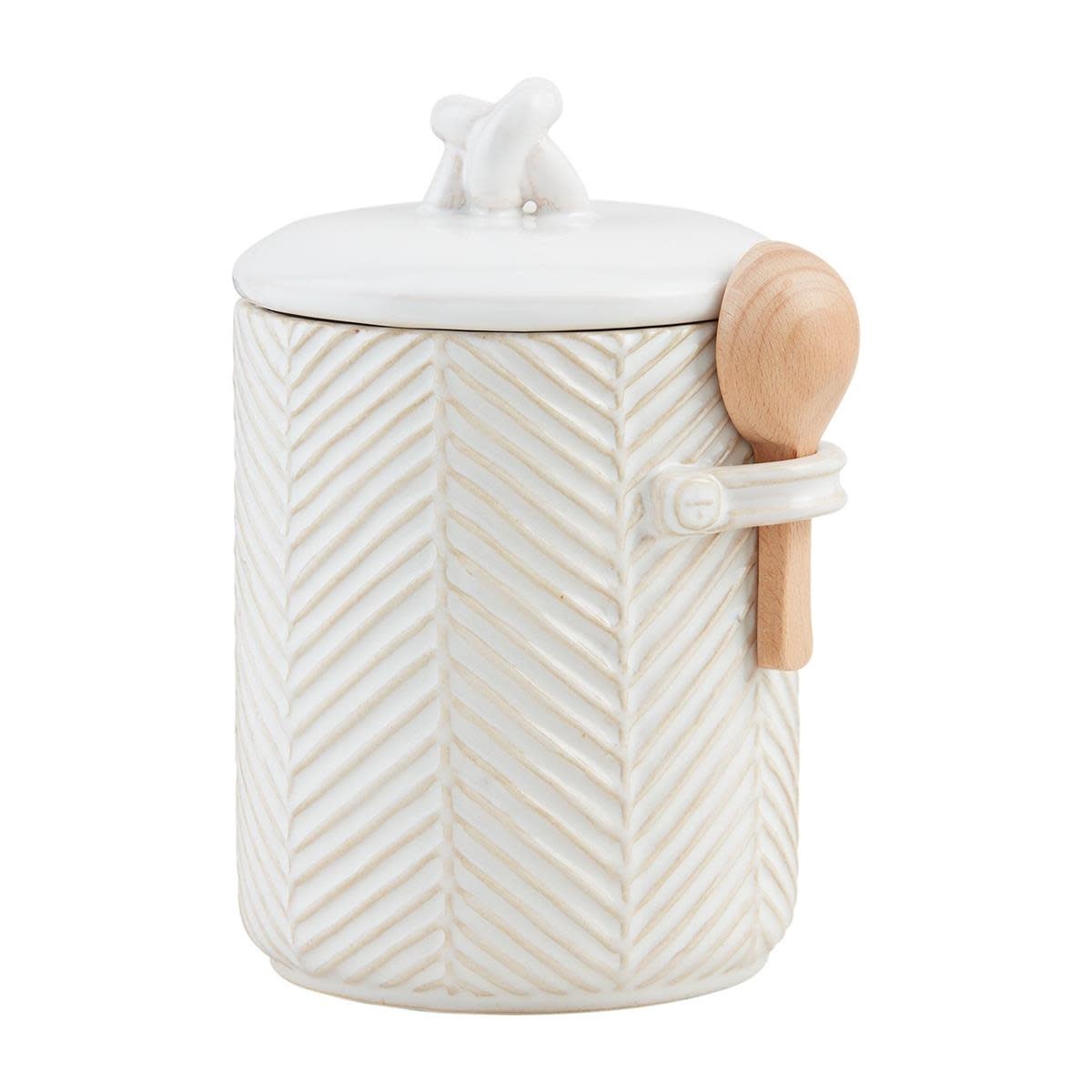 Mudpie TEXTURED COFFEE CANISTER SET