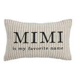 Mudpie Mimi Striped Grandma Pillows