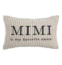 Mudpie Mimi Striped Grandma Pillows