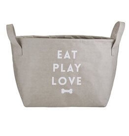 Pet Storage Tote - Grey
