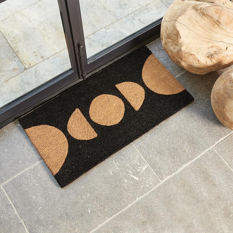 Santa Barbara Large Doormat - Modern Black