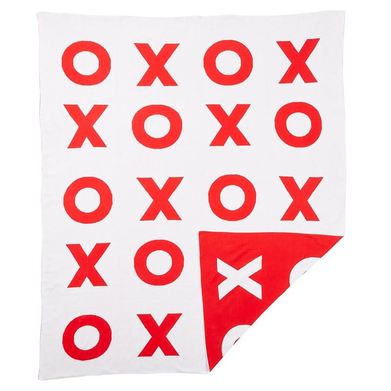 Face to Face Luxe Throw - XO