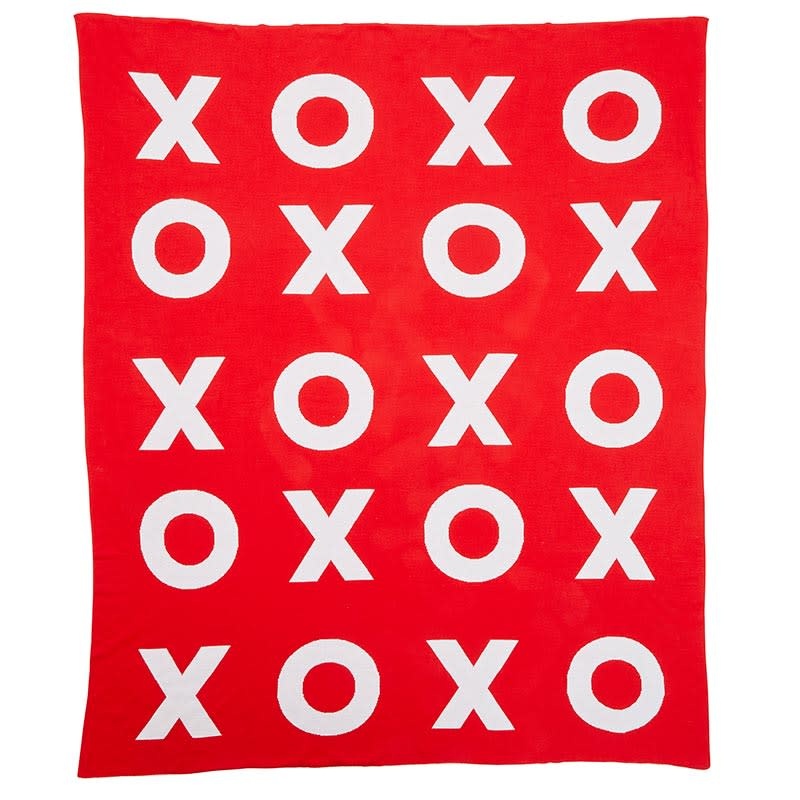 Face to Face Luxe Throw - XO