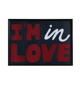 FLEURISH I'm In Love Framed Wall Decor