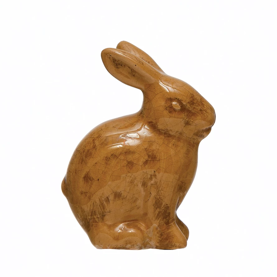 FLEURISH Butterscotch Color Terra-cotta Rabbit