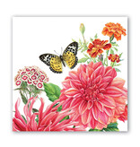 Michel Design Works Dahlias Luncheon Napkin