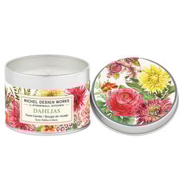 Michel Design Works Dahlias Travel Candle *final few