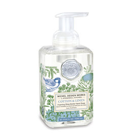 Michel Design Works MDW Cotton & Linen Foaming Soap