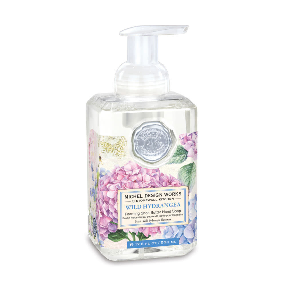 Michel Design Works Wild Hydrangea Foamer Soap