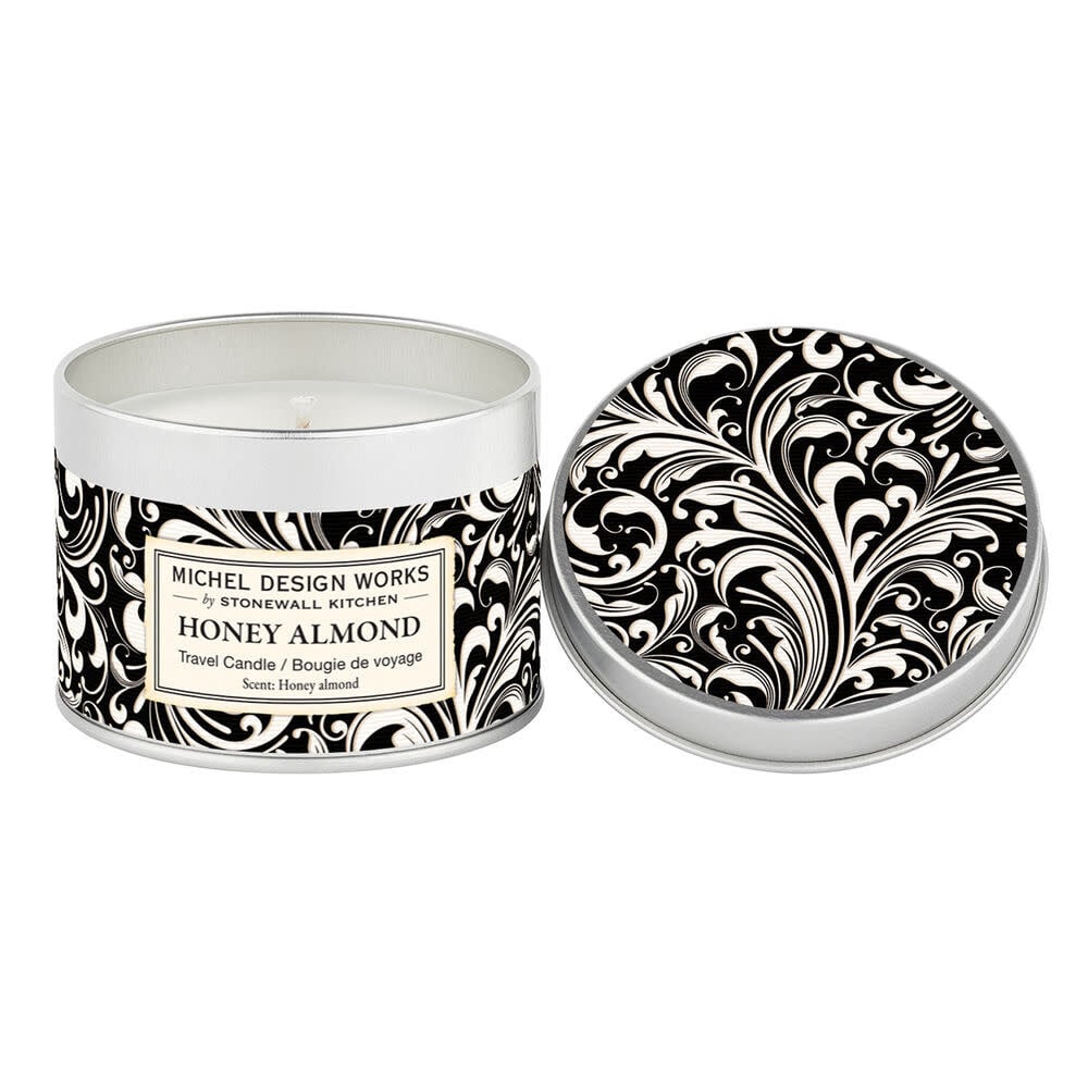 Michel Design Works Honey Almond Travel Candle