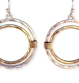 Meghan Browne Style Silver Overton Earrings