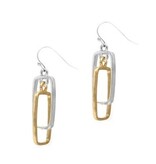 Meghan Browne Style Gold Silver River Earrings