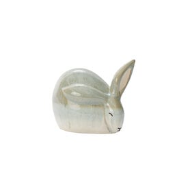FLEURISH Moss Dewdrop Bunny Figurine