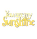 Roeda Studio "You Are My Sunshine" Magnet Yellow