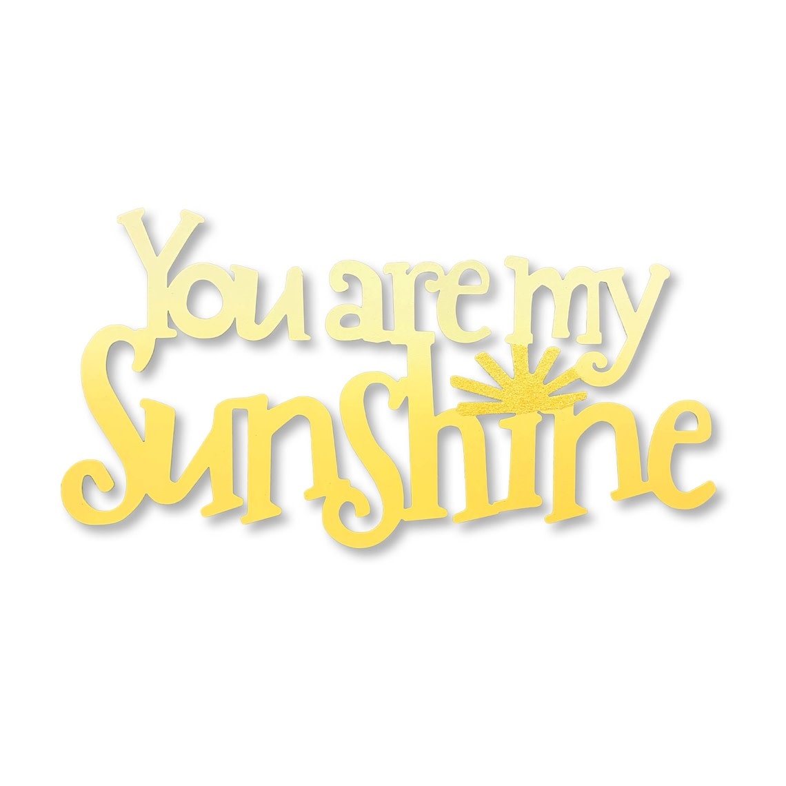 Roeda Studio "You Are My Sunshine" Magnet Yellow