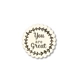 Roeda Studio "You are Great" Magnet, Comment Tag, Open Stock