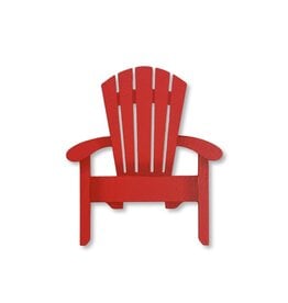 Roeda Studio Adirondack Chair Magnet Red