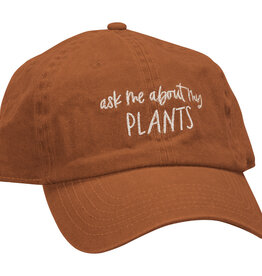 FLEURISH Ask Me About My Plants Baseball Cap