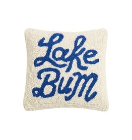 Peking Handicraft LAKE BUM WOOL HOOK PILLOW