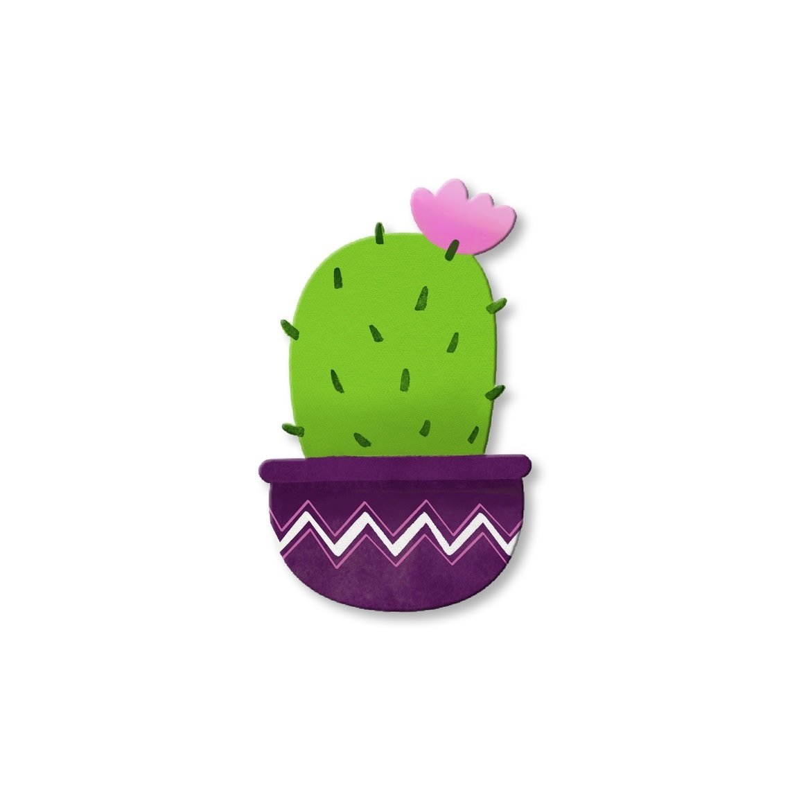 Roeda Studio Cactus Magnet, Open Stock