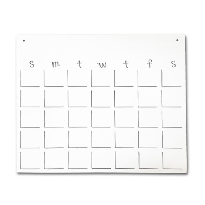 Roeda Studio Calendar Monthly Dry Erase - 19"h x 22"w