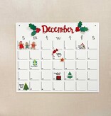 Roeda Studio Calendar Monthly Dry Erase - 19"h x 22"w