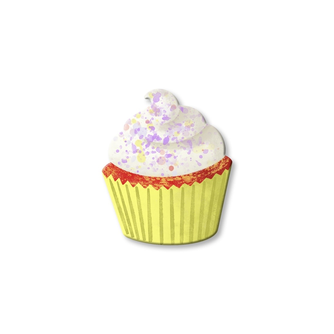 Roeda Studio Cupcake Magnet, Open Stock, Birthday Decor