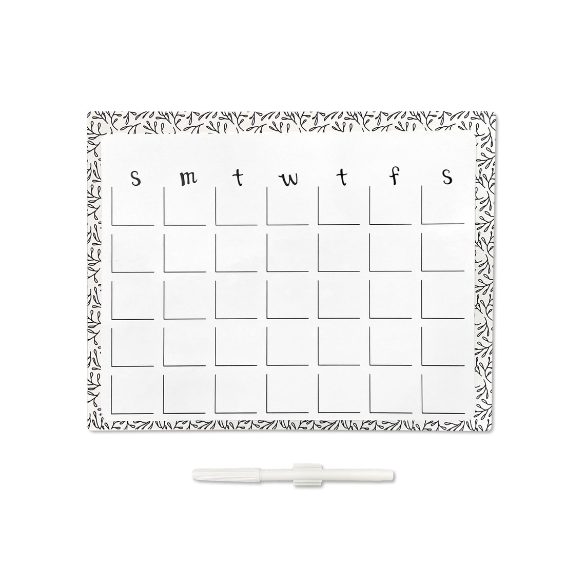 Roeda Studio Dry Erase Calendar w/ Desk Easel