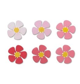 Roeda Studio Flower Ombre Magnets S/6 Pink