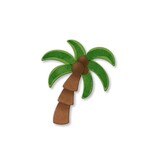 Roeda Studio Palm Tree Magnet, Open Stock, Summer Decor